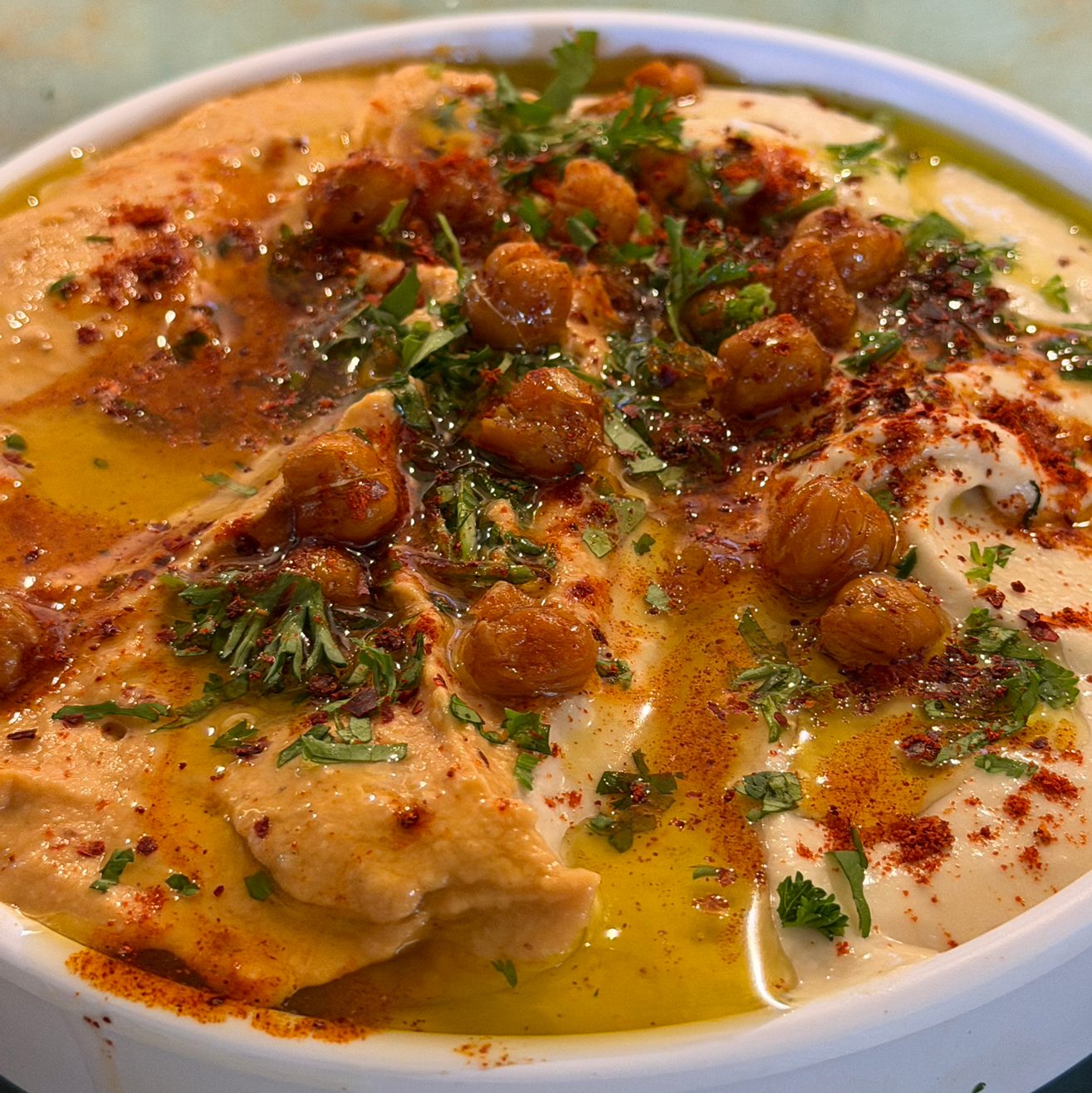 Hummus Divorciados.