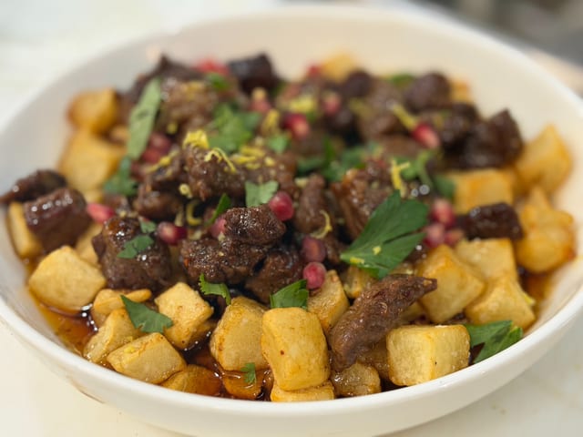 Steak Batata.