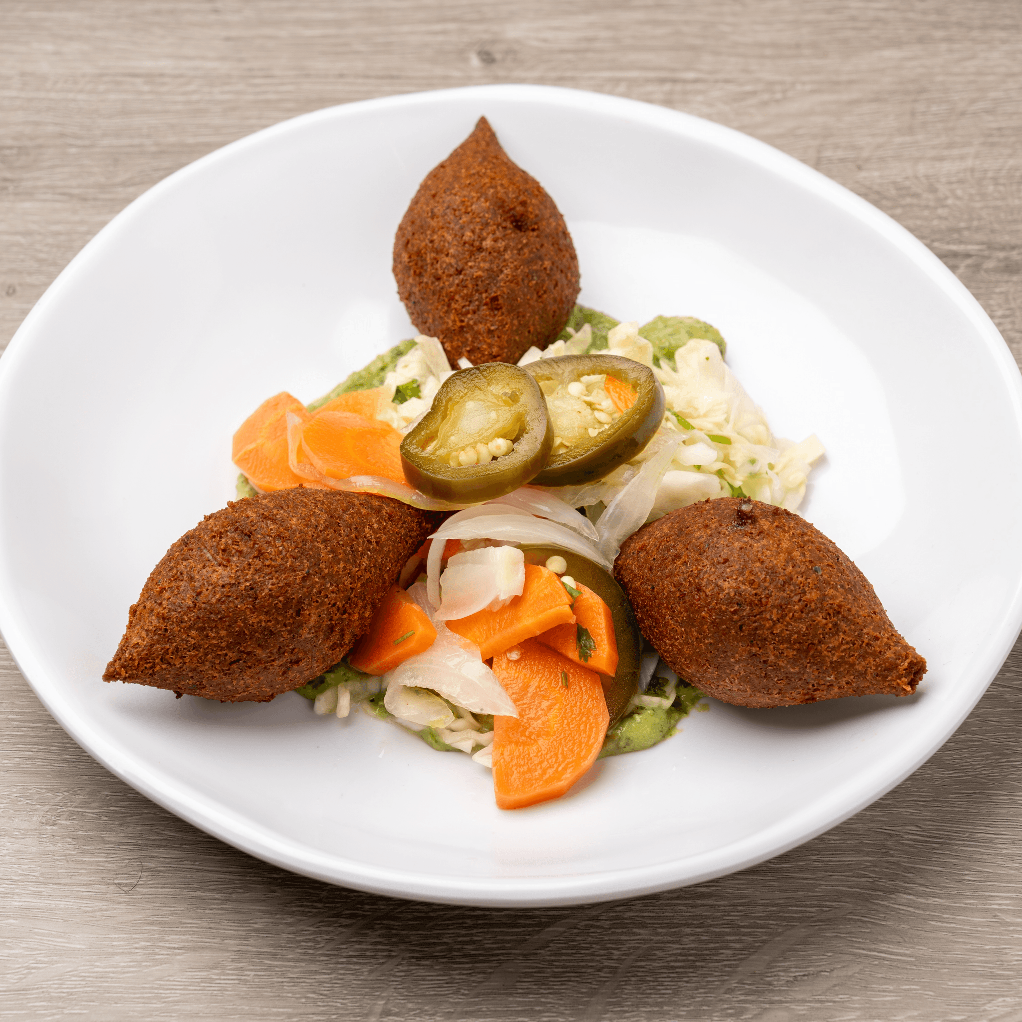 Kibbe Queso Fundido.